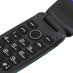 US BLACK Dual SIM Unlocked Flip Phone With Large Keys For Seniors