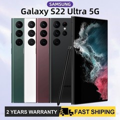 NEW SAMSUNG GALAXY S22 ULTRA 5G 128GB 256GB 512GB Factory Unlocked US Stock