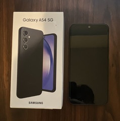 Samsung Galaxy A54 5G 128GB Unlocked Black 6.4in 50MP Out of box condition