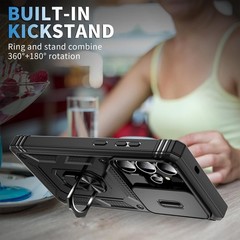 For Samsung Galaxy S26 Ultra 5G Case w/ Magnetic Kickstand & Camera Phone Cover
