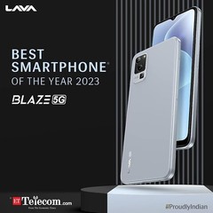 Lava Blaze 5G (Blue, 4GB RAM, 128GB Storage) |50MP Triple Camera