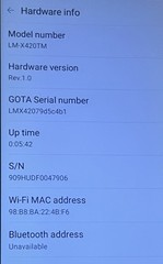 LG K40, LM-X420, 32GB, Gray, (T-Mobile), Android, Tested, Reset, See Info & Pic