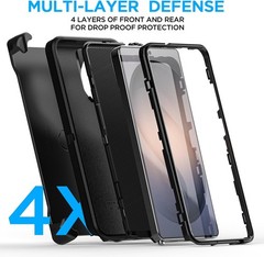 Belt-Clip Holster Case for Samsung Galaxy S26 Ultra 6.9″ Heavy Duty Drop Protect