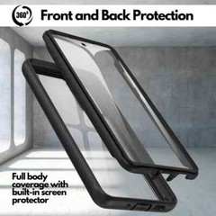 For Samsung Galaxy A71 5G UW Case, Built-in Screen Protector, 360° Full Body