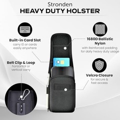 Heavy Duty Holster for Samsung Galaxy S26 Ultra, S25 Ultra, Pixel 10 Pro XL, 9 P