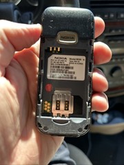 Nokia 6030 Cingular Black Phone
