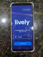 Jitterbug Smart4 Phone by Lively plus accessories