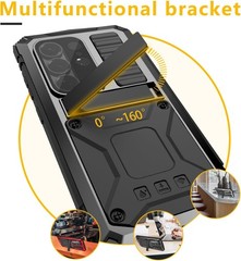 Metal Phone Case Designed for Samsung Galaxy S26 Ultra 6.9 inch Heavy Duty Cover
