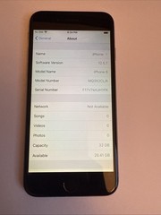 Apple iPhone 6 32GB Claro Only Space Gray Very Good Condition 100% BH