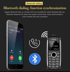0.66 in Mini Small Mobile Phone X8 2G GSM Telefone Dual SIM MP3 Pocket CellPhone