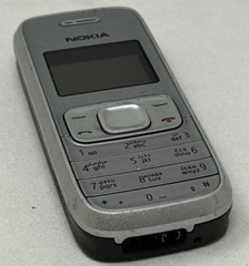 Nokia 1209 Vintage Cell Phone Bar Keyboard Slim GSM MP3 MicroSD 2.5mm Jack OEM