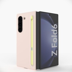 Samsung Galaxy Z Fold 6 Case Back Cover with S Pen, Made from Plastic PC Materia