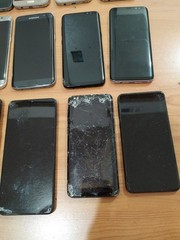 Lot of 15 Samsung Galaxy S10e(1) S9(1) S8(2) S7edge(1) S7(5) and other for parts