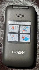 AT&T ALCATEL SMARTFLIP 4052R 4GB BLACK 4G LTE FLIP PHONE ONLY