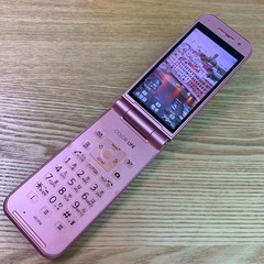 SoftBank COLOR LIFE 5 WATERPROOF 401PM Pink Unlocked Flip Phone Japan SIM Free