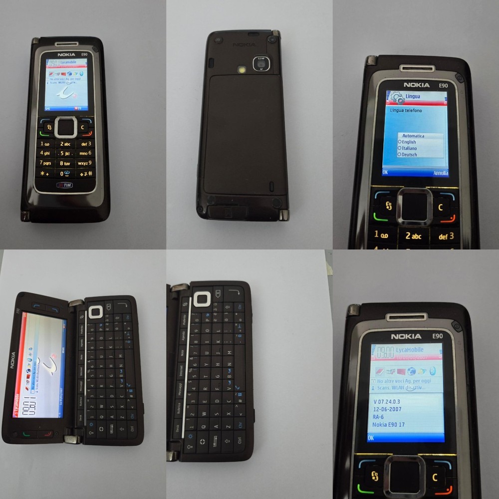 NOKIA E90 COMMUNICATOR GSM UNLOCKED SIM FREE UNLOCK CELL PHONE