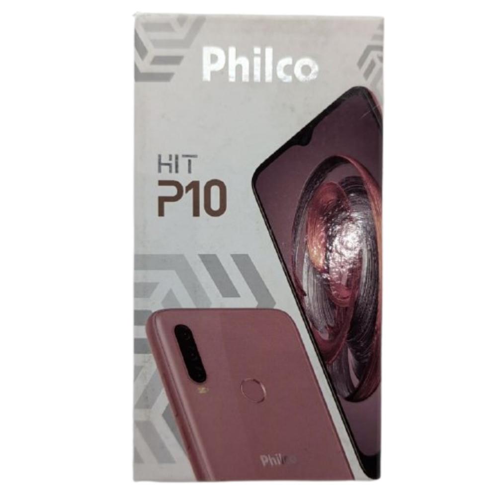 Philco Hit P10 128GB Smartphone 4G LTE 13MP Triple Cameras 6.2″ Display Rose