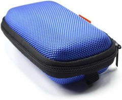Earbud Carrying Case – Rectangle Shape Small Hard EVA Case for Wired Bluetooth H