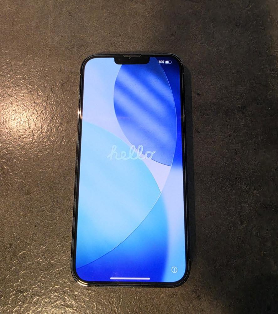 Apple iPhone 13 Pro Max 128GB Sierra Blue, Unlocked Used