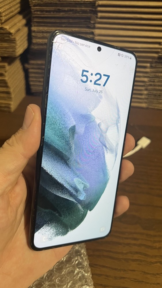 Samsung Galaxy S21+ 5G – 128 GB – Phantom Gray (AT&T) – Check Photos