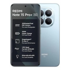 Xiaomi Redmi Note 15 Pro Plus 5G Unlocked | 6500mAh Battery |200 MasterPixel OIS