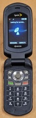 Kyocera DuraXT E4277 – Black and Silver ( Sprint ) Cellular Flip Phone – Boxed