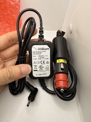 Genuine Iridium 9555 9575 Satellite Phone Accessory Kit , AC Chargers & Headset