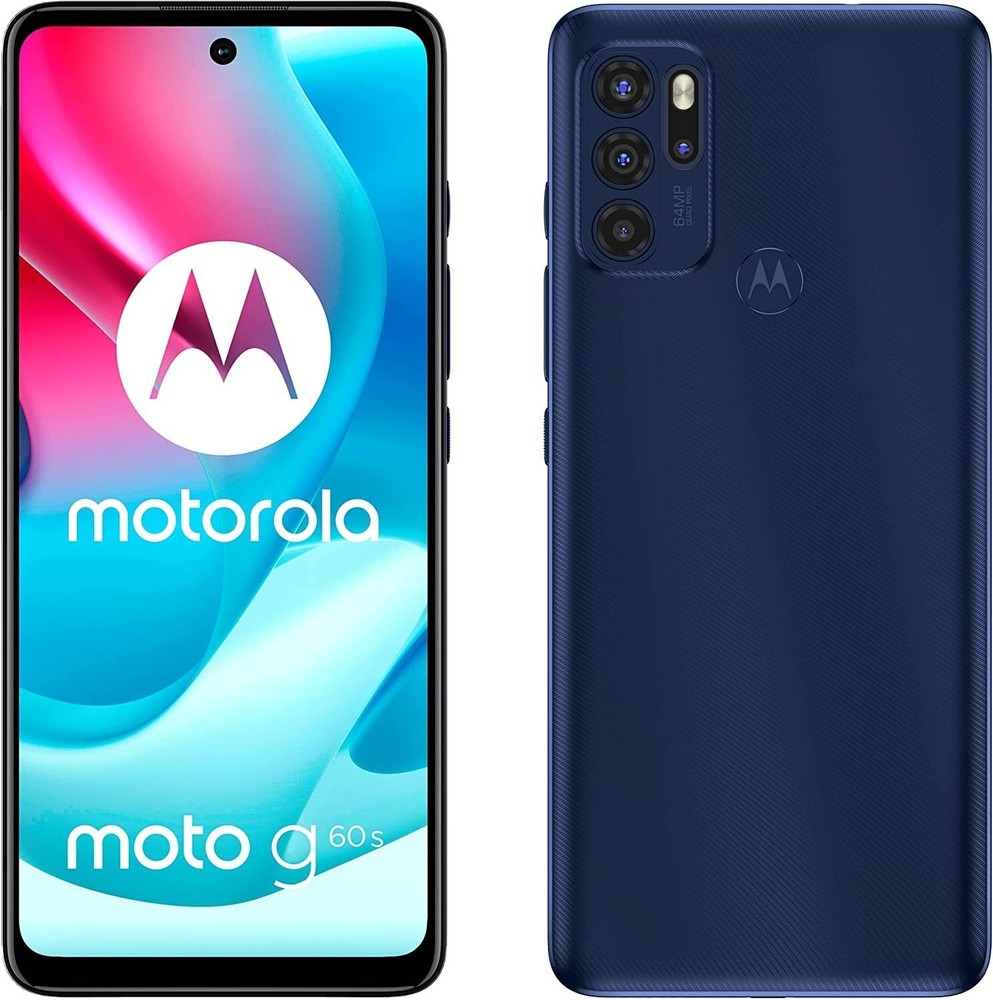 Original Motorola Moto G60S XT2133 128GB Dual SIM Unlocked Smartphone GOOD B+ US