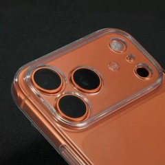 Matte Scratch-Resistant Hollow Lens Film – 3 Pack Camera Protector for iPhone 17