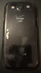 Samsung Galaxy S3 SCH-I535 Black (Verizon) 16GB Fast Ship Fair Used Cracked