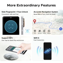 DOOGEE M30 4G LTE Rugged Phone Android 16 Waterproof NFC TWS Earbuds 6.88″ 120Hz