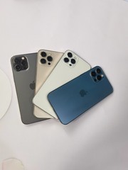 Optional Colors Apple iPhone 12 Pro Max – 128/256/512GB- Unlocked With face ID
