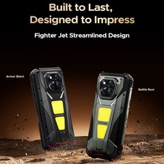 DOOGEE V MAX PLAY 5G Projector Rugged Phone Android 15 Mobile AI Camera Outdoors