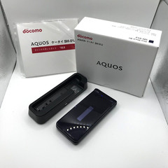 SHARP AQUOS SH-01J Keitai DOCOMO ANDROID Flip Phone UNLOCKED Blue Black BOX