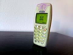 Nokia 3510 100% Working + NEW Battery – Purple Butterfly Rare – SIM Unlock