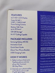 CELL PHONE Samsung Galaxy A15 5G 128GB Blue TRACFONE & More UNUSED