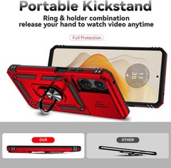 Phone Case for Motorola Moto G 5G 2025/Moto G 5G 2026/Moto G Play 2026, Red