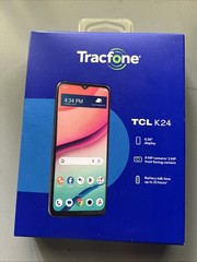 TRACFONE TCL K24 PREPAID CELL PHONE (32GB) CDMA LTE – Gray BRAND NEW