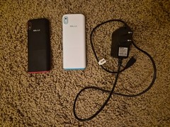 2 BLU Tank II T193 Unlocked GSM Dual-SIM Cell Phones w/Camera 1900 mAh