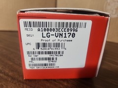 LG LG-VN170 Revere 3 Cellphone – Black (Verizon)