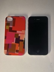 Apple IPhone 4 Model A1332 Black Phone Only Untested