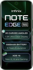 Infinix Note Edge (Blue 6GB/128GB) MediaTek Dimensity 7100 NFC Global Version.