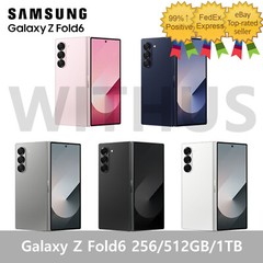 SAMSUNG Galaxy Z Fold6 5G SM-F956 256/512GB/1TB Unlocked Folding Phone Galaxy AI