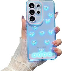 Samsung S26 Ultra Case Led Bowknot Protective Cover for Galaxy S26 Ultra 2025 –