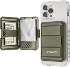 Pelican Wallet for iPhone – Heavy Duty MIL-STD Snap-On Phone Magnetic Wallet and