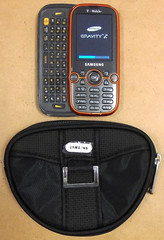 Samsung Gravity 2 SGH-T469 – Gray and Orange ( T-Mobile ) Very Rare Slider Phone