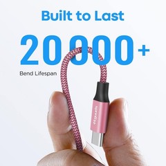 USB C Cable 2ft, 5-Pack USB to USB C Charger Cable, Fast Charging Cord Type C