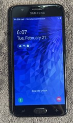Samsung Galaxy J3 SM-J337V 16 GB Black Verizon Smart Phone