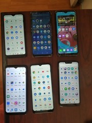 Lot of 6 Moto g play(2021) 32GB /g(7)power/LG K51 /REVVL4/Stratus C8/TCL30T 32GB