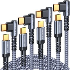 4-Pack 60W Type-C Fast Charger for iPhone 17 16 Pro Max, 10+6.6+3.3+1.6FT